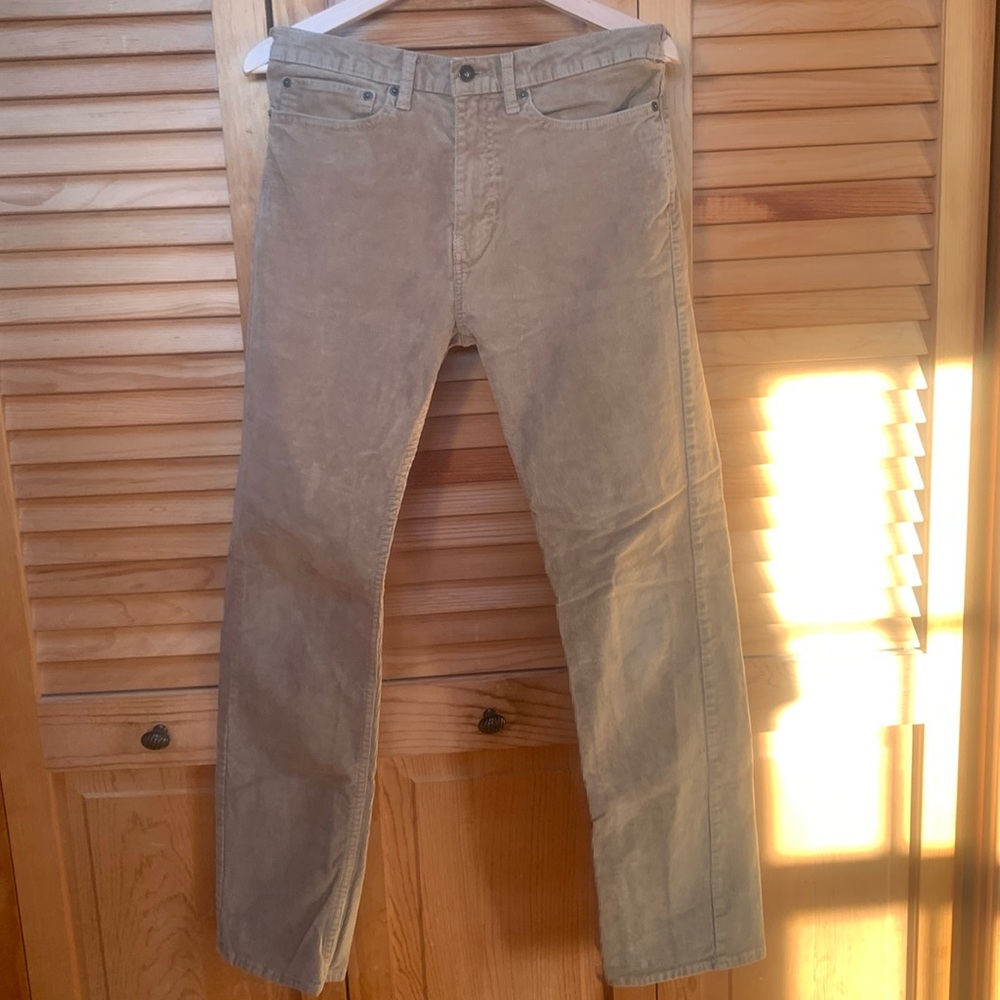 Men’s Dockers’ Straight Fit 5-pocket Corduroy Pants, size W32 L32